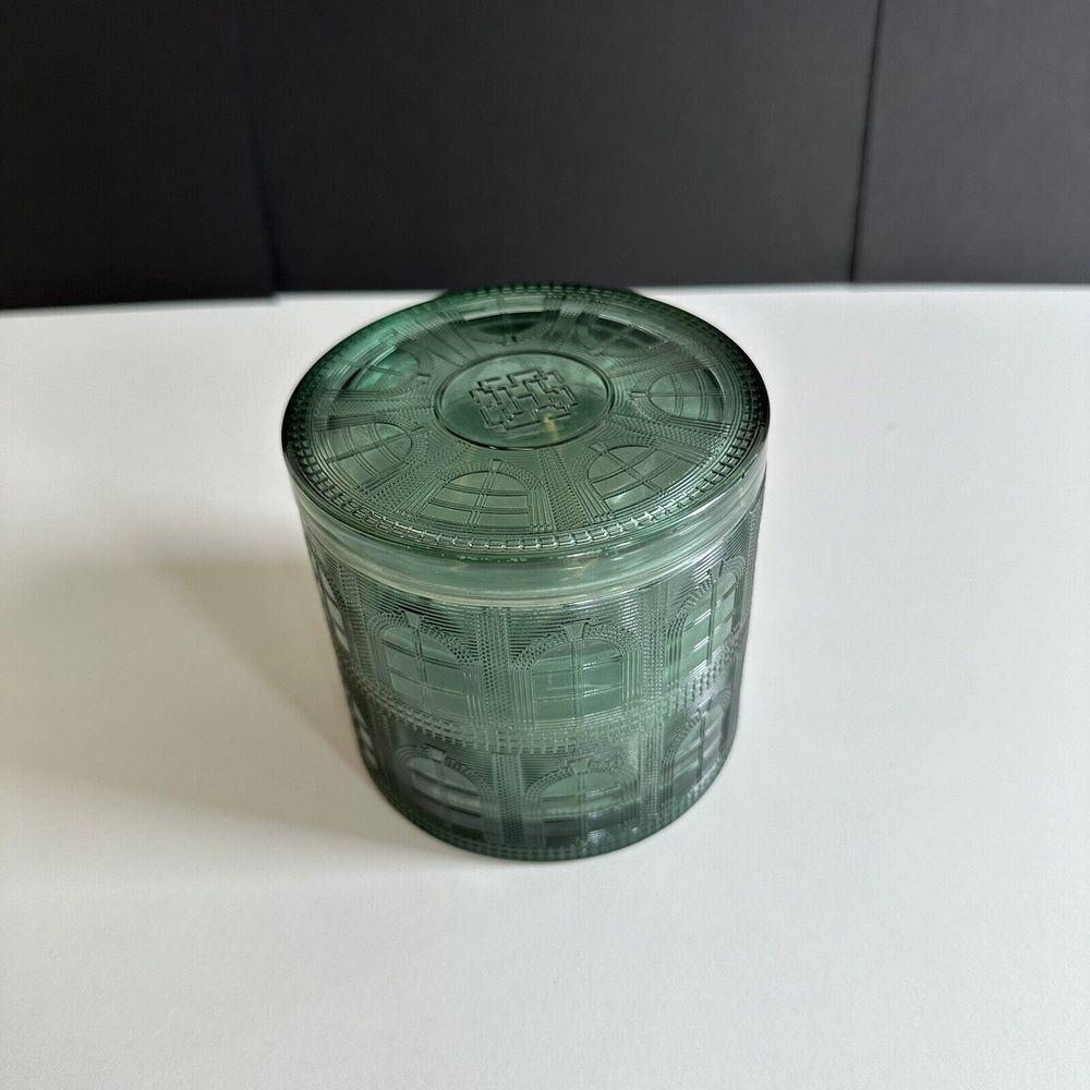 Homework by Harry Slatkin Frasier Fir‎ Forest 14 oz 3 - wick Candle Green Glass